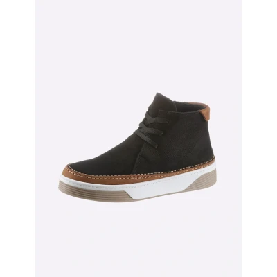 Abbildung von Gemini Alina Schnürstiefelette, Damen, Größe: 37, Schwarz/braun Schuhe