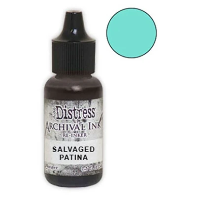 Abbildung von Ranger Tim Holtz Distress Archival Ink Salvaged Patina Re Inker 0.5 oz (ARD80886)