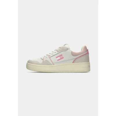 Abbildung von Tommy Jeans TJW Retro Sneaker low, Damen, Größe: 41, Ecru/misty pink Schuhe