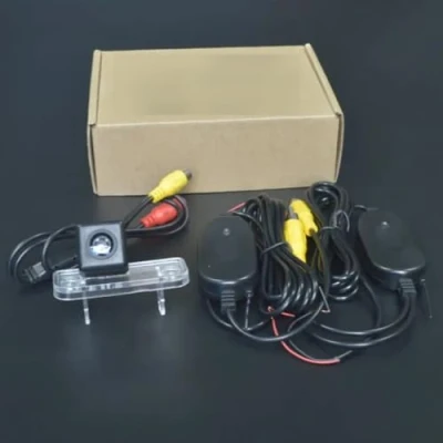 Abbildung von WZCMCTGX Drahtlose Kamera, für Mercedes Benz W211 E200 E220 E240 E280 E300 E320 E350 E420 E500 E550 E55 E63 2002 2008 Auto Rückfahrkamera