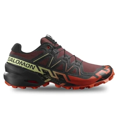 Abbildung von Salomon Speedcross 6 Laufschuh Trail, Herren, Größe: 44 2/3, Rum raisin/cherry tomato/cognac Schuhe