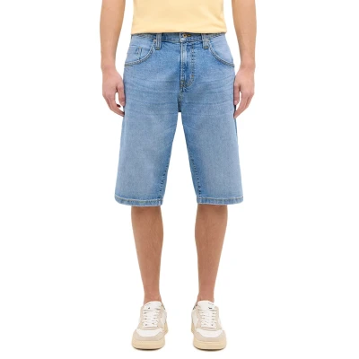 Abbildung von Mustang Style Jeans Shorts, Herren, Größe: 32, Blau
