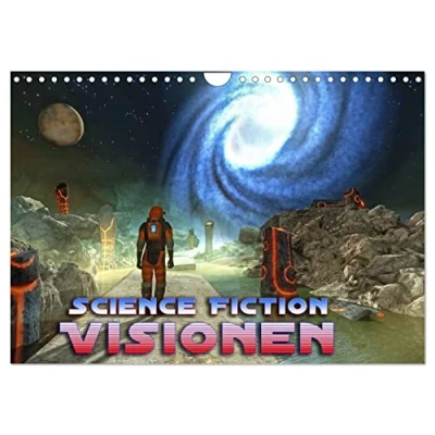 Abbildung von Science Fiction Visionen (Wandkalender 2025 DIN A4 quer), CALVENDO Monatskalender