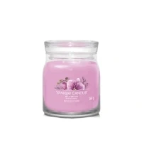 Abbildung von Yankee Candle Wild Orchid, Rund, Violett, Bernstein, Banane, Bergamotte, Hibiskus, Jasmin, Mandarine, Moschus, Orchidee, Palmengewächse,..., 50 h, 1 Stück(e)