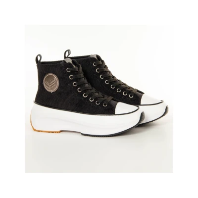 Abbildung von Kaporal Christa Sneaker high, Damen, Größe: 36, Black Schuhe