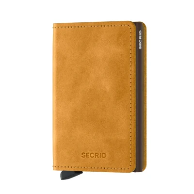Abbildung von Secrid Slimwallet Portemonnaie Vintage ochre