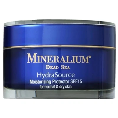 Abbildung von Mineralium Feuchtigkeitsspendende Schutzcreme SPF15 für normale bis trockene Haut Mineralien aus dem Toten Meer, Aloe Vera und Vitamin E Feuchtigkeit UV Schutz ohne Sulfate oder Parabene