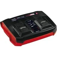 Abbildung von Einhell Ladegerät Power X Twincharger 3 A Parallelladung 2x 18 V Akkus Akku Ladestation (Set)