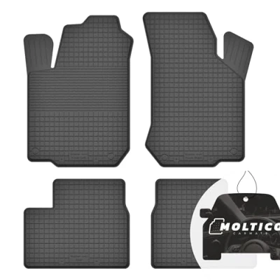 Abbildung von Gummimatten mit Rand Auto Fußmatten Gummi Automatten Passgenau 4 teilig Set passend für Opel Corsa B 1993 2000