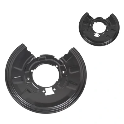 Abbildung von 2x Ankerblech Spritzblech Bremsscheibe Hinterachse links rechts für 3er Compact E46 X3 E83 E36 Z4 Roadster E85 E86