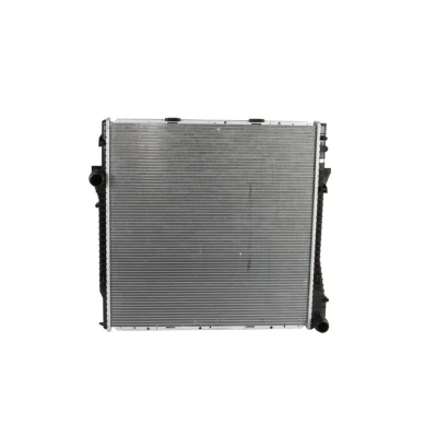 Abbildung von NRF 53183 Kühler, Motorkühlung Aluminium 598 590 36 Kühlrippen gelötet BMW: X5