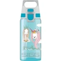 Abbildung von SIGG Trinkflasche Kinder Viva One Believe in Miracles Für Kohlensäurehaltige Getränke Geeignet Auslaufsicher Spülmaschinenfest BPA frei Sport Hellblau 0,5L