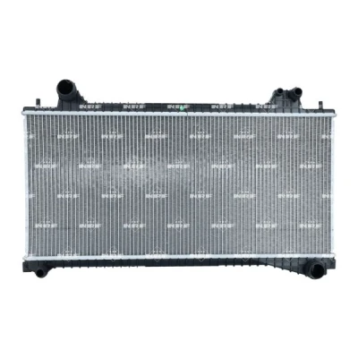 Abbildung von NRF 550348 Kühler, Motorkühlung Aluminium 709 320 26 Kühlrippen gelötet JAGUAR: XF Limousine