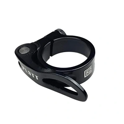 Abbildung von PLATT Fahrrad Sattelklemme mit Schnellspanner Aluminium Legierung 28,6/31,8/34,9 mm (Schwarz, 34.9mm)