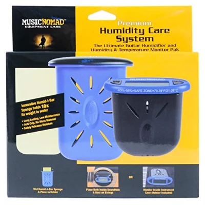 Abbildung von MusicNomad MN306 Premium Humidity Care System, Humitar &amp; Humireader