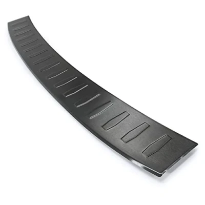 Abbildung von tuning art 967 Edelstahl Ladekantenschutz passend für Skoda Octavia 3 NUR RS Kombi 2013 2020, Farbe:Anthrazit