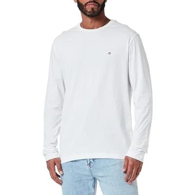 Abbildung von GANT REG Shield Langarmshirt offwhite, Herren, Größe: XS, Off white