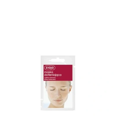 Abbildung von Gesichtsmaske anti Stress mit Gelbton 7ML von Ziaja // MASKA DO TWARZY ANTY STRES Z GLINK? ?ó?T? /SASZETKA 7 ML