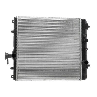 Abbildung von NRF 53824A Kühler, Motorkühlung Aluminium 380 378 34 Kühlrippen mechanisch gefügt SUZUKI: IGNIS I, 2, SUBARU: JUSTY 3, OPEL: Agila A