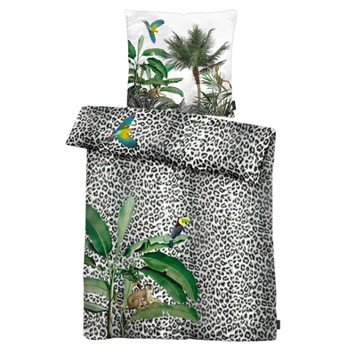 Abbildung von APELT Bettwäsche &quot;Jungle Gots&quot;, Regenwaldmotiv