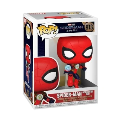 Abbildung von Funko Actionfigur POP Marvel Spider Man (Integrated Suit)
