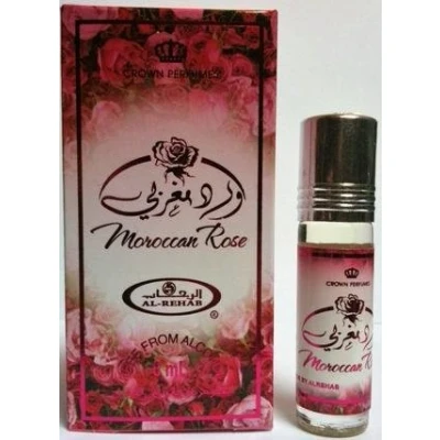 Abbildung von Moroccan Rose 6ml (.2 oz) Perfume Oil by Al Rehab (Crown Perfumes)