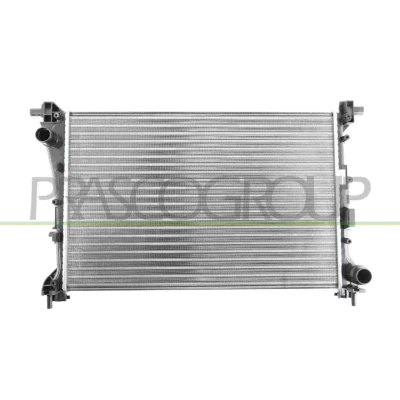 Abbildung von PRASCO FT448R004 Kühler, Motorkühlung Aluminium 620mm 395mm 26mm mit Schnellkupplungen Kühlrippen gelötet FIAT: Tipo Kombi