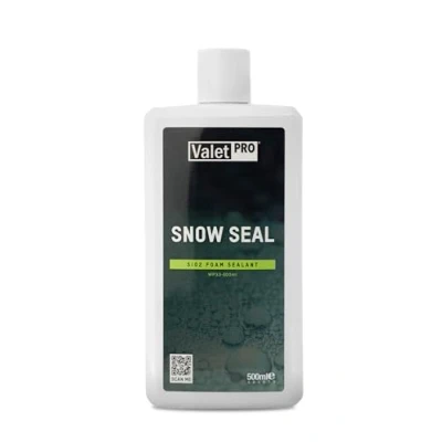 Abbildung von ValetPRO Snow Seal Hydrophober Schutz, Hochglanz und Wasserabweisendes Finish, Schneeschaumlanze Anwendung 500 ml