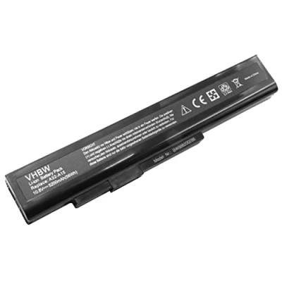 Abbildung von vhbw 1x Akku kompatibel mit Medion Akoya P7818, P7817, P7816 Notebook (5200 mAh, 10,8 V, Li Ion)