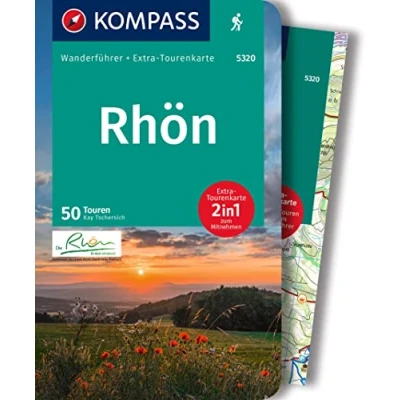 Abbildung von KOMPASS Wanderführer Rhön, 50 Touren mit Extra Tourenkarte: GPS Daten zum Download