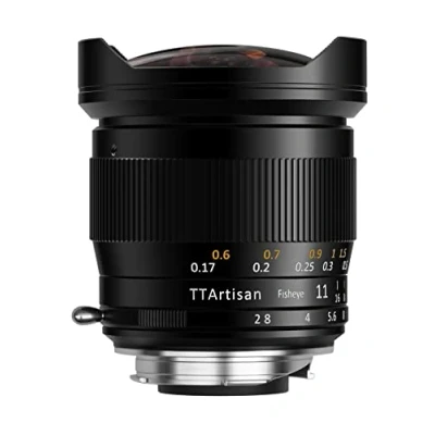 Abbildung von TT Artisan Fisheye Objektiv 11mm f 2.8 Anschluss Sigma Leica L Ultra Weitwinkelobjektiv für Vollformat im Alugehäuse Bildwinkel 180 Grad F2.8