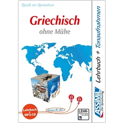 Abbildung von ASSiMiL Griechisch ohne Mühe mp3 Sprachkurs Niveau A1 B2: Selbstlernkurs in deutscher Sprache, Lehrbuch + 1 CD: (Niveau B2) mit CD (230 Min. Tonaufnahmen)