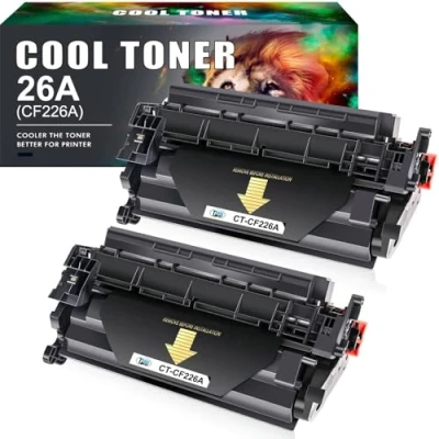 Abbildung von Cool Toner Kompatibel für HP 26A CF226A 26X CF226X Laserjet Pro MFP M426fdn M426fdw M426dw M402dn M402n M402dw M402d M402 M426 Schwarz