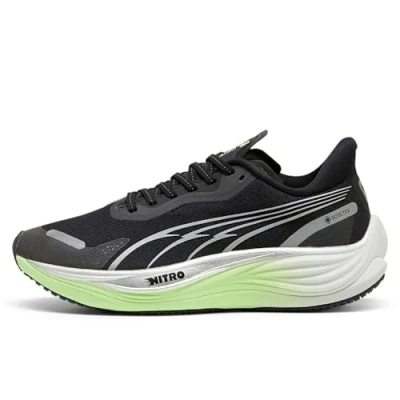 Abbildung von Puma Sneaker low, Damen, Größe: 41, Black silver fizzy apple Kunststoff/textil