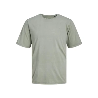 Abbildung von Jack &amp; Jones Premium Einfarbig Tshirt basic, Herren, Größe: Large, Light green