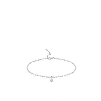 Abbildung von Elli Crystal Basic Armband silvercoloured, Damen, Größe: 18, Silver coloured