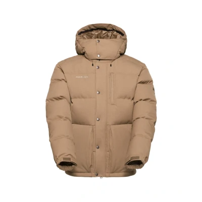 Abbildung von Mammut Roseg 2.0 IN Hooded Jacket MEN Daunenjacke, Herren, Größe: Large, Dark sand