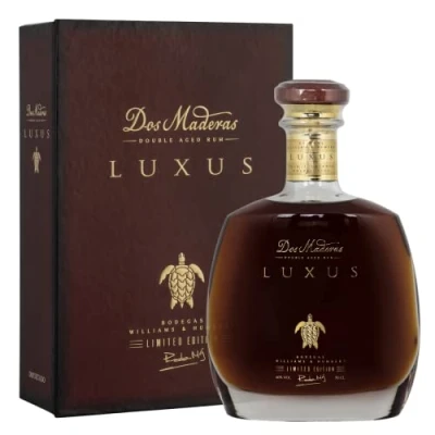 Abbildung von Dos Maderas LuxusLimitierte Edition Exklusiver Alterungsprozess, dass Beste aus zwei Welten 15 Jahre alter im Solera Criadera Verfahren gereifer Rum 700ml 40 % Volume