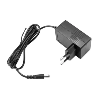 Abbildung von OcioDual Netzteil 12V 2A, DC Anschluss 5,5 x 2,5 mm, Scwarz, EU 2 Poliger Stecker, Wandnetzteil, AC Power Supply, Stromversorgung, Ladegerät, Netzadapter, Trafo für Lichtleisten