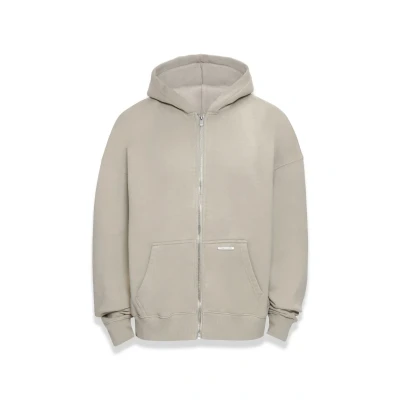 Abbildung von Dropsize Bazix Republiq Super Heavy Sweatjacke, Herren, Größe: Large, Pumicstone