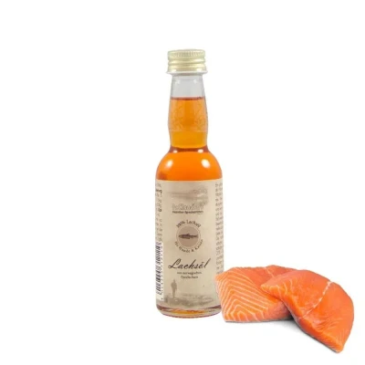 Abbildung von Dr.Clauder ́s B.A.R.F. Lachsöl traditionell 40ml