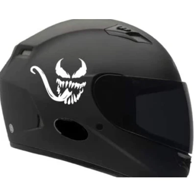 Abbildung von Predator Venom Helmaufkleber ca 10 cm Tuning Racing Rennsport Renndecal Aufkleber Sticker Decal aus Hochleistungsfolie Autoaufkleber Tuningaufkleber Racingaufkleber Rennaufkleber von SUPE