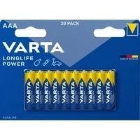Abbildung von Varta 20 4903 Longlife Power AAA / Micro Alkaline im 20er Blister Batterie