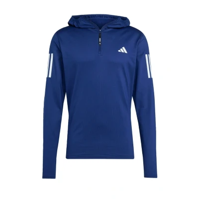 Abbildung von Own The Run Winterized Hoodie mit halbem Reißverschluss