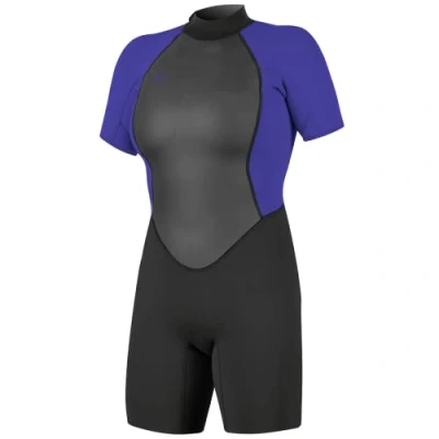 Abbildung von O&#039;Neill Damen Reactor II 3/2mm Back Zip Wetsuit, Schwarz, 10 US