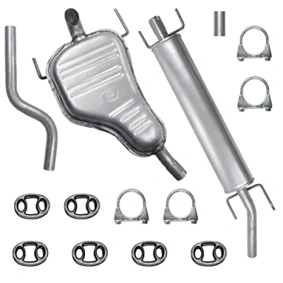 Abbildung von Schalldämpferset Auspuffanlage Auspuff für Opel Astra 3 III H Schrägheck, GTC 1.6 1.8