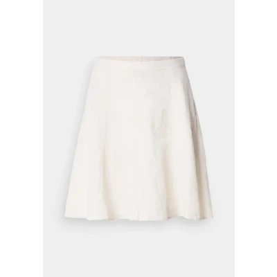 Abbildung von Marc O&#039;Polo Skirt Short Length Flared Hemline Clean LOOK Alinienrock, Damen, Größe: 32, Silky stone