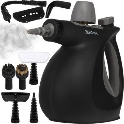 Abbildung von Zeegma Dampfreiniger DRADEN, 1000 W, 9 verschiedene Aufsätze W 350 ml 110 C