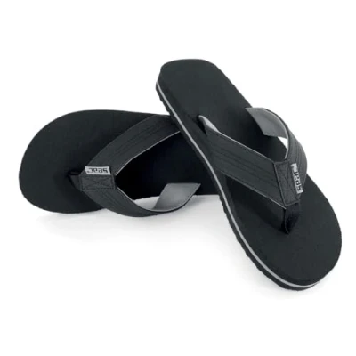 Abbildung von SEAC Kauai Unisex Flip Flops für Strand und Pool, schwarz grau, 46