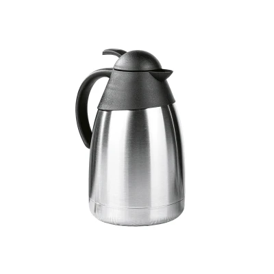 Abbildung von Edelstahl Isolierkanne 1,5 Liter mit Einhandautomatik